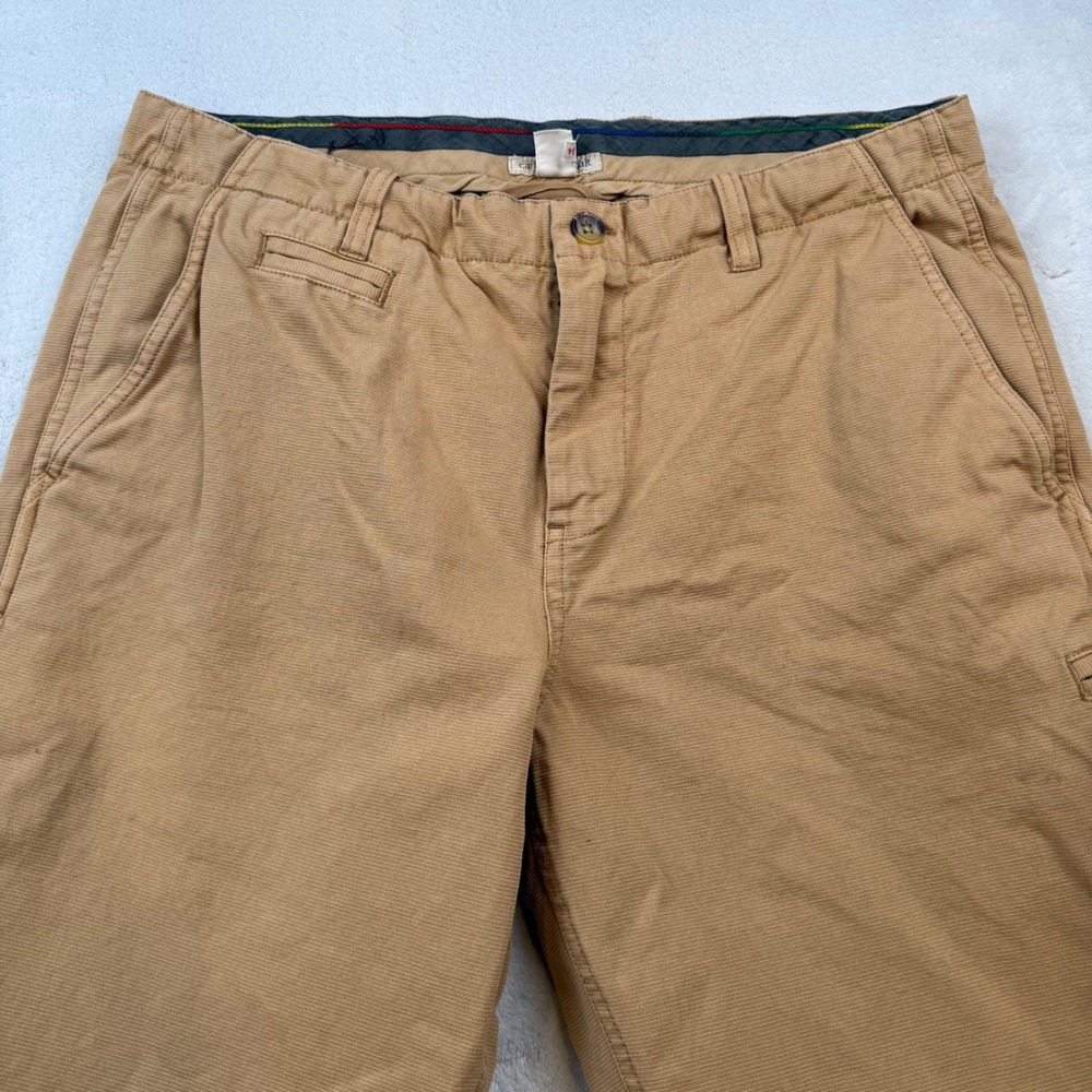 Carbon2Cobalt Mens Tan Canvas Utility Pants Size 34 Casual Workwear - Picture 2 of 7
